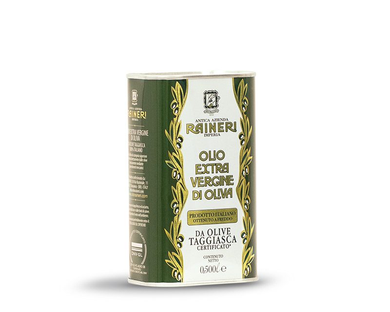 Olio extra vergine di oliva da oliva taggiasca Raineri