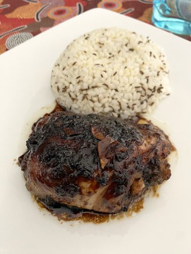 Pollo all’orientale con salsa di soia e zenzero